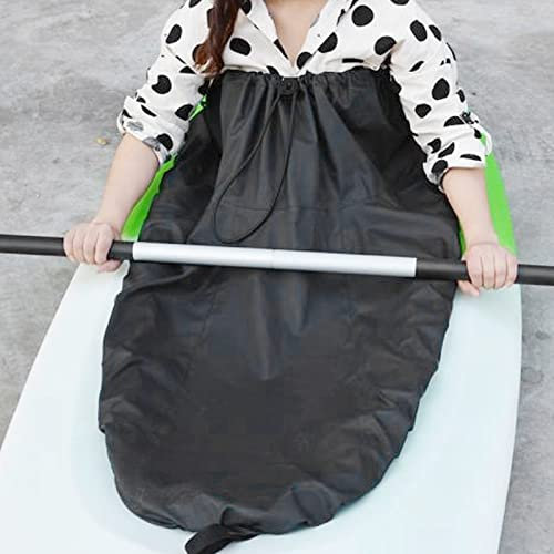 Hosi Kajak-Spritzrock, Deck-Spritzrock-Abdeckung, Universell Wasserdicht für Kajaks, Kanu, Wassersport Im Freien (Grau)