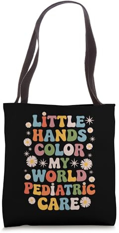 Pediatrician Little Hands Color My World Pediatric Care Tote Bag