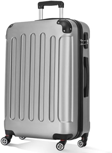 Maleta Grande 75X51X29.5 ABS, Maleta de Viaje para Hombre y Mujer, Juegos de Maletas Medianas con Ruedas, Maletas American Tourister Style