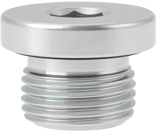 OTOTEC 1 vite di scarico dell'olio M18x1,5 23127602815 Tappo a vite in acciaio inox compatibile con BMW E81 E82 E87 E87 LCI E88 F20