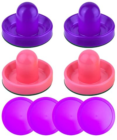 ZYHARUKO Air Hockey Pusher E Paddle di ricambio Pucks Per Gioco Tavolo Attrezzature Pucks Set Table Hockey Set