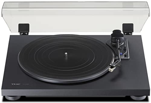Teac TN-180BT-B 3-Speed Analog Turntable with Phono EQ and Bluetooth - Black