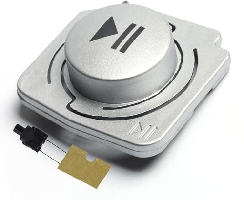 HUAYUWA Pulsante di avvio e pausa della rondella di ricambio, compatibile con LG WD-N10240D/T12360D/A12355DS, accessori di riparazione per lavatrice (1 kit di pulsanti di avvio)