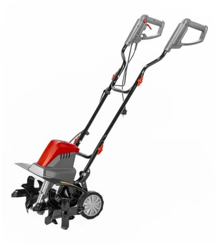 Motozappa elettrica Garden DEDRA DED8710 Stark 1500 W con ruote di trasporto, larghezza di lavoro 45 cm, peso 13 kg, plastica metallo