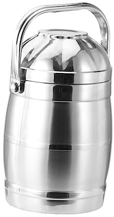 KOCKSHION Boîte à Déjeuner Pour Nourriture De Récipients Acier Inoxydable à Double Paroi Bol à Soupe Pour Repas Chauds