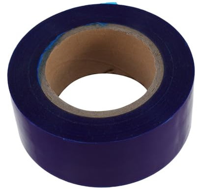 STOBAZA Cinta Protectora para Llantas de Coche PE Azul Adhesiva Fuerte Film Protector para Ruedas Previene Rayones y Daños Rines durante Instalación y Mantenimiento