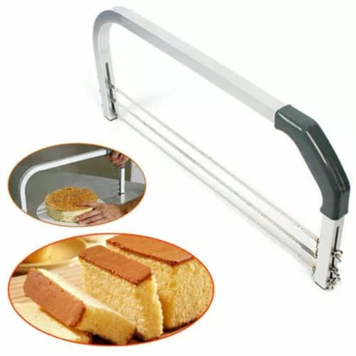 UTTASU Cortador de pasteles de 3 cuchillas para decoración de alambre, herramienta de decoración