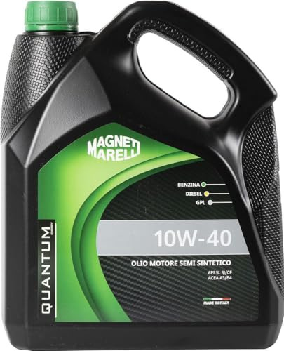 Quantum Energy Magneti Marelli Lubrificante auto semi sintetico olio motore 10W-40 4lt