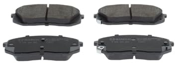 Bosch BP1893 - Brake Pads Car Front Axle - Bosch Quality - Reduced Noise and Dust - ECE-R90 Certified - Copper-Free - 1 Set of 4 Pads - With Accessories
