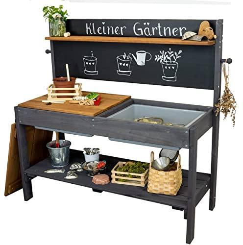Meppi Cuisine boueuse Petit jardinier anthracite/marron