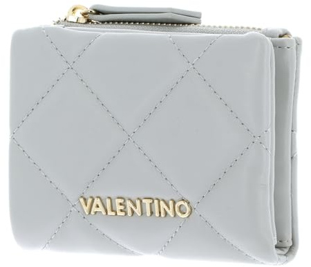 Valentino Porte-Monnaie Ocarina Wallet Perla Bleu Gris