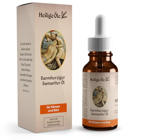 Olio Essenziale del Buon Samaritano 50ml – Miscela Naturale con Cannella, Chiodi di Garofano, Limone, Rosmarino ed Eucalipto – Olio Aromatico per Diffusore, Massaggi e Bagni – Aromaterapia Relax