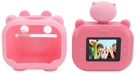 Inkless Instant Print Camera HD 48MP Roterande Lins för Rese Selfieälskare