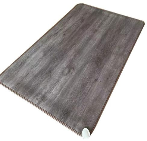 Calentador de suelo radiante eléctrico, alfombra calefactora, calentador de pies, alfombra calefactable con temperatura y temporizador ajustables para yoga.(160 * 240cm)