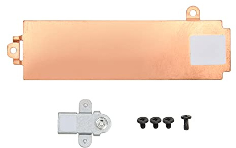 Cuifati Copertura Dissipatore di Calore SSD M.2 2280 in Lega di Alluminio per M15 R5 R6 G15 5510 5511, Sostituzione Staffa di Montaggio unità a Stato Solido NVMe NGFF, Copertura Resistente del