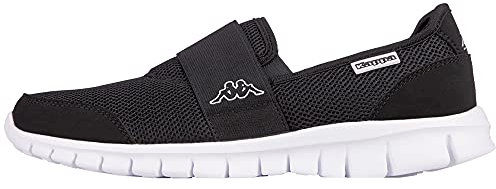Kappa Herren taro Sneaker, Schwarz 1110 White Black, 42 EU