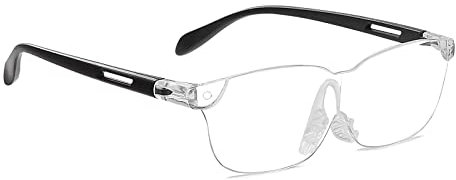 OKH Lupas de 160% con Manos Libres para Trabajo cercano, Lectura, Costura, Pasatiempos, Manualidades, Ligera (1 Unidad)