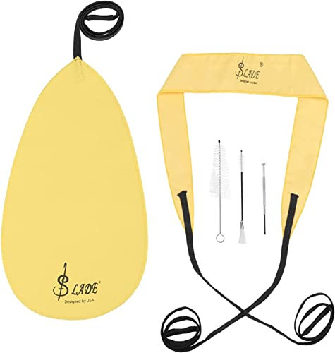 Klarinette Reinigungsset, Klarinette Reinigungstuch alles in einem, einschließlich Reinigung lange Tupfer Tuch, Mundstück Pinsel, Staub Pinsel, Mini Schraubendreher Wartung Kit