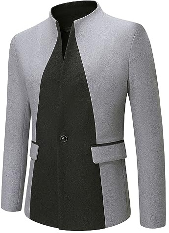 Herren Tweed Sakko Blazer Herren Sakko Sportlich Herren Anzug Blau Herren Anzug Sakko Herren Tweed für Party,Business