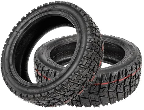 10×2.75-6.5 Neumático Tubeless, 10 Pulgadas Ruedas Patinete Eléctrico para Patinete Eléctrico Smartgyro Speedway 5,Dualtron 3,Max G30,Cubierta Todoterreno Offroad,Neumáticos de Repuesto Antipinchazos