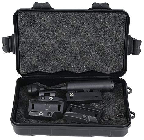 ZAICOLER Helmleuchte, Helmlampe, Helm-Taschenlampe, Outdoor-Nacht-Helm-Ladelicht, Beleuchtung, Outdoor-Helmlampe, 4 Modi, Taschenlampen-Zubehörhalterung, NE05006 (NE05006-BK)