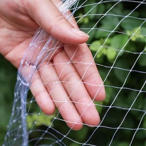 Balkong kattnät, kattskyddsnät, 15 x 15 m/gul nylon stark motståndskraft, fågelskyddsnät, trädgårdsnät, fågelskydd, anti-duva
