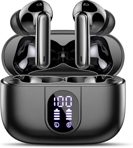 Csasan Language Translator Earbuds, 3-in-1 Ear Buds with ENC Mics, 164 Languages Translation Headphones Real-Time Bluetooth 5.3 Ear Buds, 5 Translation Modes Earphones for Business/Travel/Learning