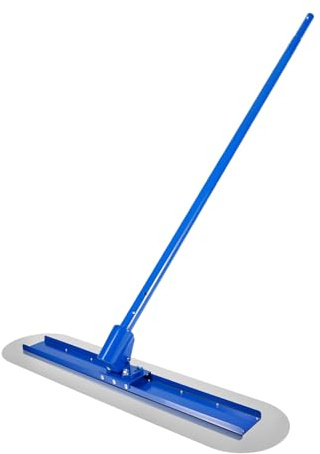 Distribuidor de hormigón de 120 x 30 cm, ajuste automático de la rotación, alisador de hormigón, distribuidor de hormigón y pavimento, con 3 asas