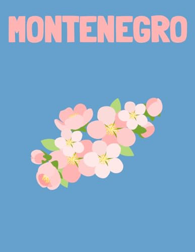 Travel Photo Album - Montenegro: A Beautiful Scrapbook with Blank Pages for Your Travel Memories