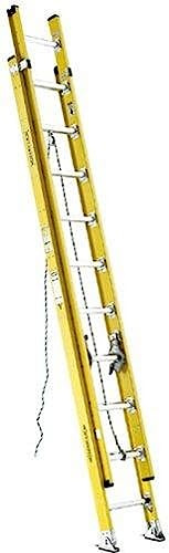 Werner D7120-2 375-Pound Duty Rating Fiberglass Round Rung Extension Ladder, 20-Foot