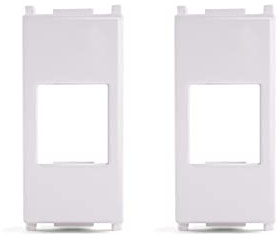 oniroview Adattatore Inserto Keystone per Frutto RJ45 Compatibile Vima Plana Bianco (2)