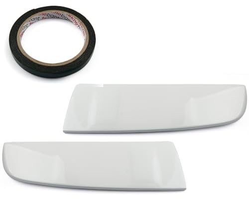 ROBUST Barn Door Rear Spoiler Painted Frozen White for Ford Transit Custom 2012-2023