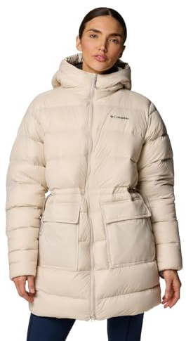 Columbia Women's Harmony Falls Mid Down Jacket, Dark Stone, Large