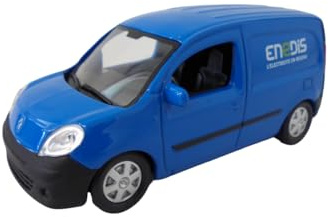 OPO 10 - Voiture Miniature 1/43 Compatible avec Renault KANGOO ENEDIS NOREV - Utilitaire Dealer Pack 511384