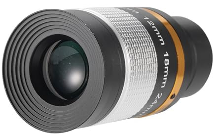 Lente ocular de 1.25 pulgadas, 8-24 mm con zoom, telescopio, lente óptica multicapa, accesorio de telescopio