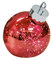 sompex LED Dekoleuchte Ornament, Große Weihnachtskugel mit Beleuchtung, Dekoelement Fußboden, Farbe:rot, Durchmesser:Ø 30 cm