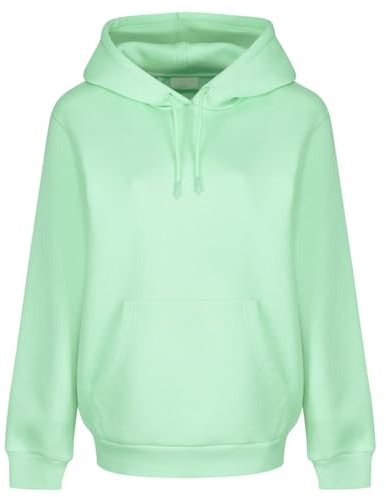 Light & Shade Sweat à Capuche Femme Fleece – Hoodie Pullover avec Poche et Cordon, Sweatshirt Confortable pour Gym Sport Loungewear et Usage Quotidien
