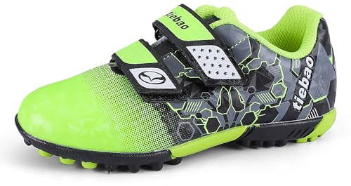 MiFeloo Kids TF Indoor Football Boots Toddler Lawn Little Boys Girls
