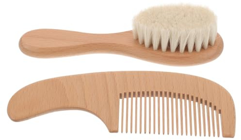 ibasenice 1ensemble Set De Brosse Et Peigne Pour De Toilettage Né Outil De Soin Pratique Pour Showers