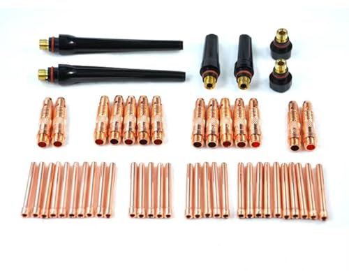 Boquilla de soldadura, puntas de soldador, punta de contacto, 10 pinzas for soplete de soldadura 10N24, accesorios for soplete de soldadura for soplete de soldadura WP1.6/2.0/2.4/3.2 mm ( Size : 50pcs