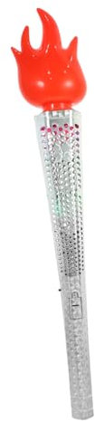 CIYODO Torche Jouet Plastique Légère pour Garçon Fille Simulation Sûre pour Performances Scolaires Et Fêtes Sportives Accessoire Décoratif Convivial Et Réutilisable