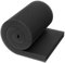 Pawfly Aquarium Filter Media Pad for Fish Tank, Sponge Filter Floss Roll for Sumps, Ponds, Hydroponics - Black Foam Floss for Water Filtration, 91 x 30 x 3 (cm)