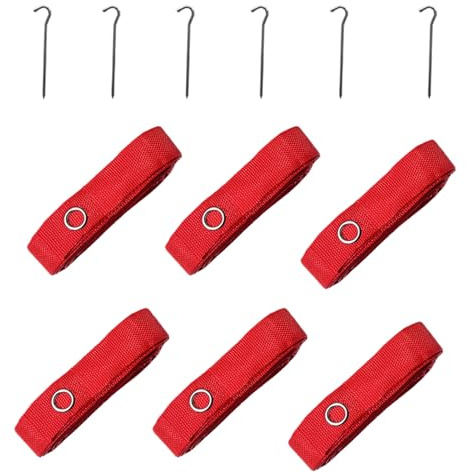 Sandplatz-Marker, Volleyball-Streifenausrüstung, Nylon-Konstruktion, dauerhafter Komfort, breiter Anwendungsbereich, perfekt für Parks und Spielen im Freien, 66,3 x 132,6 cm, rechteckig