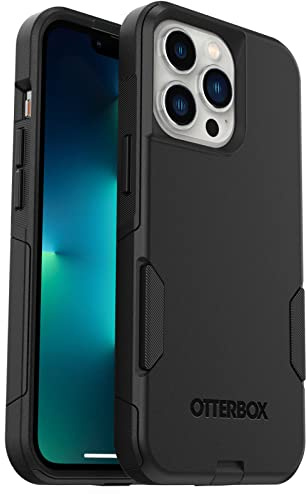 OtterBox iPhone 13 Pro (ONLY) Commuter Series Case - Black, Slim & Tough, Pocket-Friendly, with Port Protection