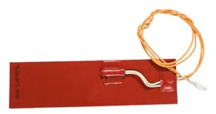 SPEEM | Résistance silicone auto-adhésive pour évaporateur 100 W 220 V | Pour buffets, tables chaudes, vitrines réfrigérées | Chauffe-huile | Presses thermiques, moules, plaques chauffantes