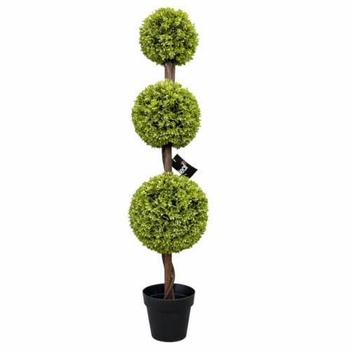 Leaf Bosso artificiale, 120 cm, tripla sfera