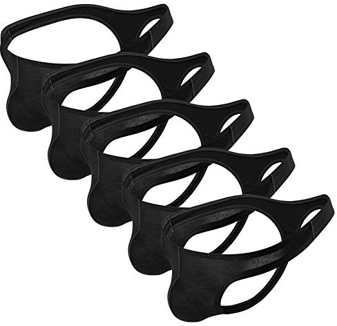 Summer Code Uomo Intimo Sexy Perizoma Mutande Tanga String Thong, Pacco da 5