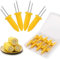 Juliyeh Lotus 20 PCS Corn Holders Set, Birch