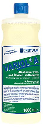 Dreiturm Variol A Fettlöser 1 L Ölentferner Grillreiniger Küchenreiniger Ofenreiniger Alkalireiniger