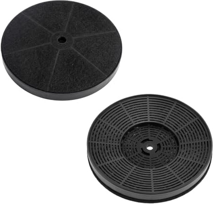 2 Pack Carbon Filter for CDA CCA52WH CHA15 Cooker Hood – Extractor Fan Filters Replacement – Removes Grease & Odour – Compatible with SIA & Other Models